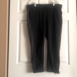 Champion Joggers with Drawstring, Gray Side Stripe + Pockets Women’s XL